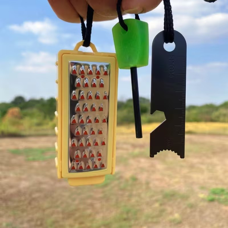 Portable Outdoor Emergency Tin - đánh giá và giá Magnesium Fire Starter