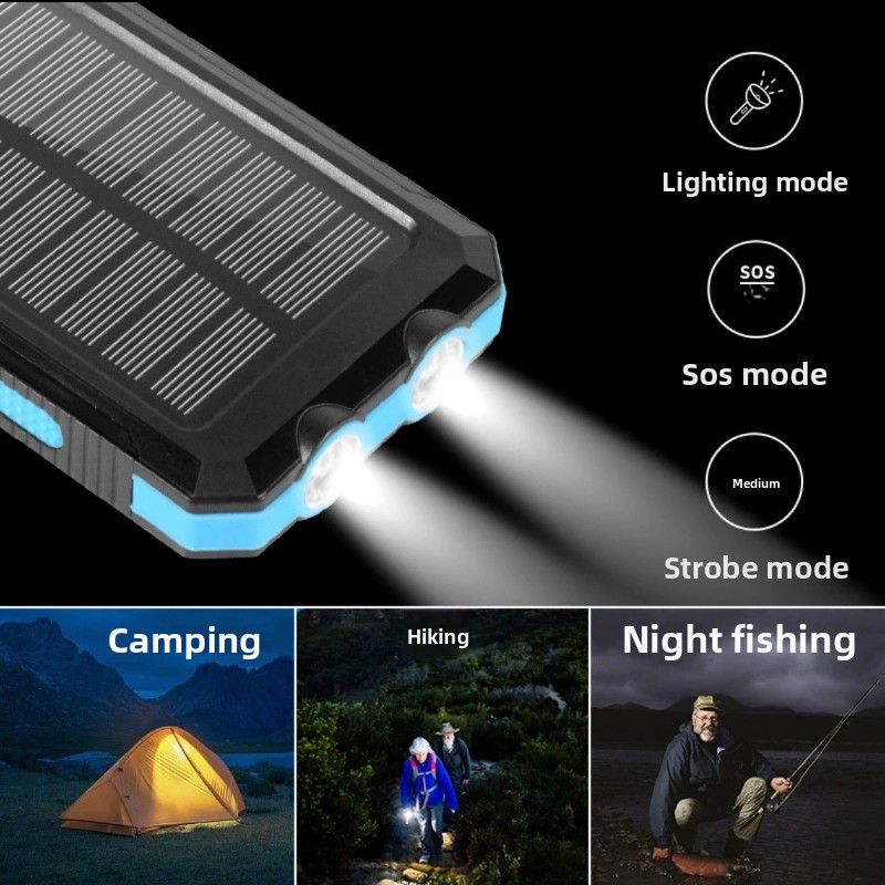 Solar Power Bank Waterproof Ou - đánh giá và giá Solar Emergency Charger