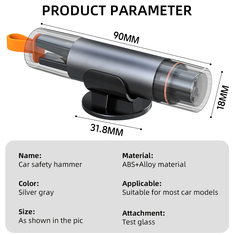 2-in-1 Car Safety Hammer Emerg - đánh giá và giá Rescue Rope Throw