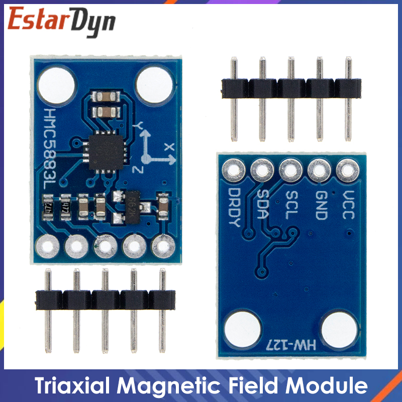 GY-273 3V-5V QMC5883 Triple Ax - đánh giá và giá Compass Lensatic