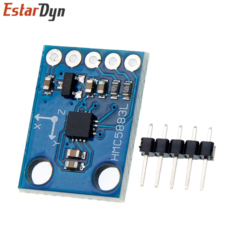 GY-273 3V-5V QMC5883 Triple Ax - đánh giá và giá Compass Lensatic